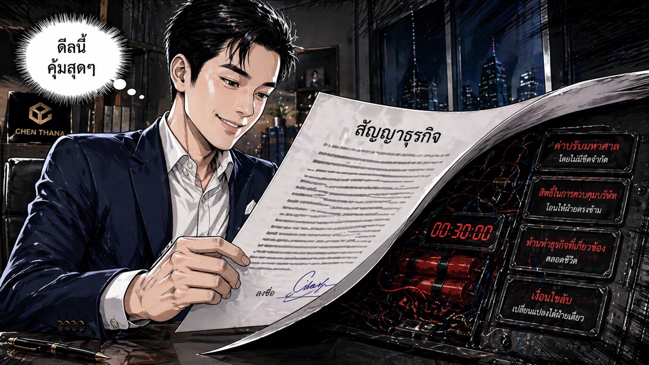 สัญญาฉบับเดียวที่เปลี่ยนชีวิต เชน ธนา จากนักธุรกิจหน้าใหม่ สู่หนี้หลายร้อยล้าน